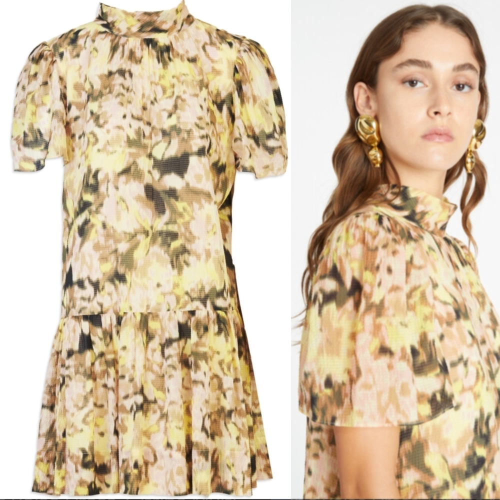 TANYA TAYLOR Rosie Citrine Dress - Picture 2 of 9